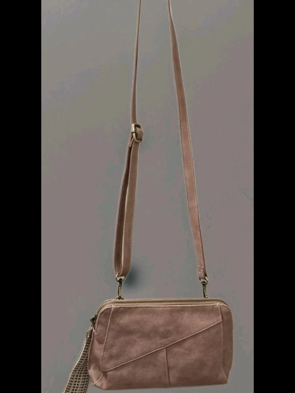 JOY Susan Crossbody Wristlet GIGI Mauve Pink